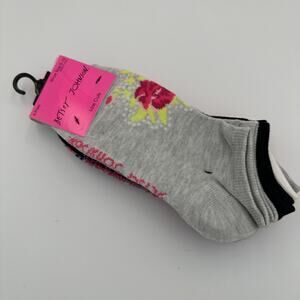Betsey Johnson Socks Size 9-11 6 Pair Low Cut Fits Shoe Size 5-10 Colorful